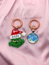 Load image into Gallery viewer, All- Clay Customized Pet Tag or Keychain