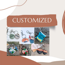 Load image into Gallery viewer, All- Clay Customized Pet Tag or Keychain
