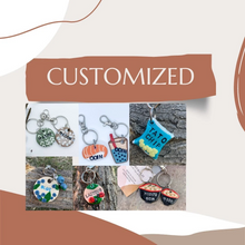 Load image into Gallery viewer, All- Clay Customized Pet Tag or Keychain
